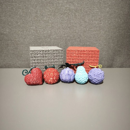 3d printed Devil fruit magnets gift box One piece