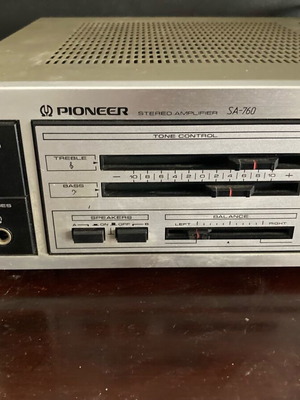 Pioneer SA-760 Vintage Stereo Integrated Amplifier used
