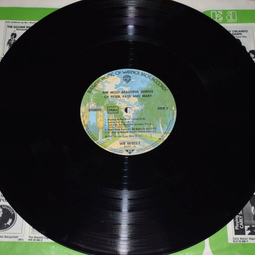 Peter Paul and Mary The Most Beautiful Songs Of Peter, Paul And Mary LP used, folk