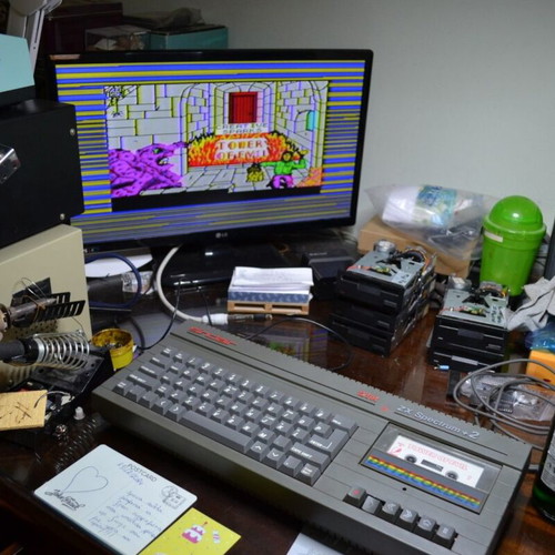 Sinclair ZX Spectrum 48K Tower of Evil cassette
