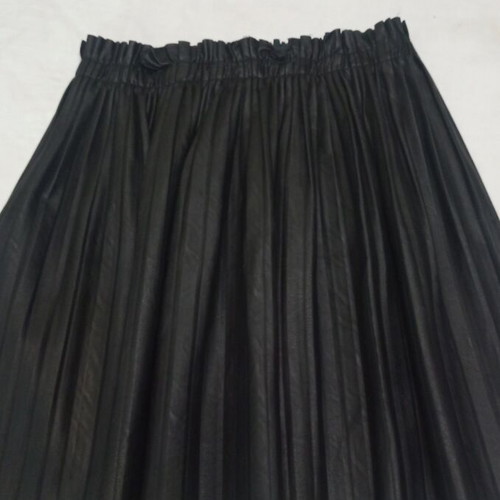 Mini skirt used, faux leather, size S