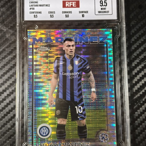 2024-25 Topps Chrome UEFA Lautaro Martínez X-Fractor #50 Mint