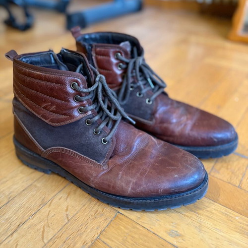 Migato men's boots used, brown, size 44