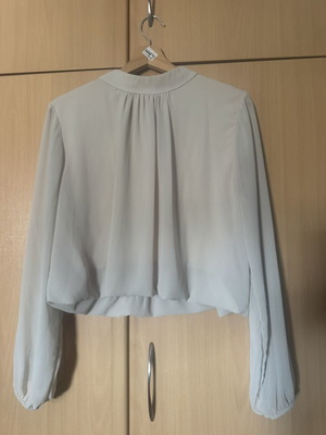 Arachnowoven blouse new collection, beige nude