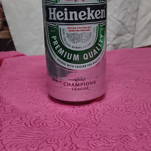 Beer cans used, pack of 3, Champions League 2008