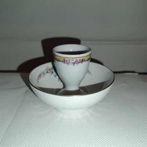 Scherzer porcelain and KPM egg cup 1930-1940 like new, set of 2 pieces