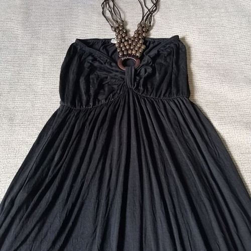 Attrattivo maxi dress one size black new