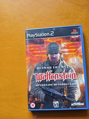 Return to Castle Wolfenstein PS2 παιχνίδι μεταχειρισμένο, σε καλή κατάσταση