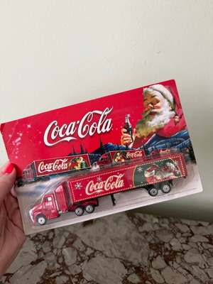 Φορτηγό Coca-Cola σαν καινούργιο με Άγιο Βασίλη, vintage συλλεκτικό