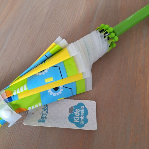 Children's umbrella new with robot design 68cm
