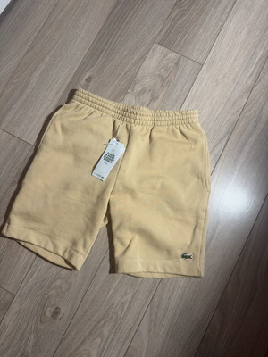 Lacoste shorts like new, beige, slim fit, size S