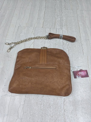 Γυναικεία τσάντα φάκελος Modissimo καφέ/ταμπά