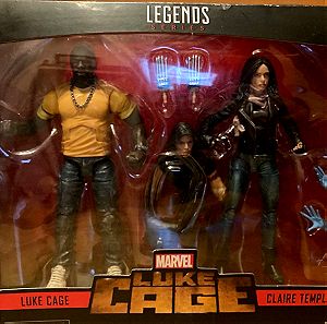 Marvel Legends  Netflix Luke Cage & Jessica  Jones και δώρο Elektra!