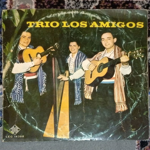 Trio Los Amigos LP record used, folk
