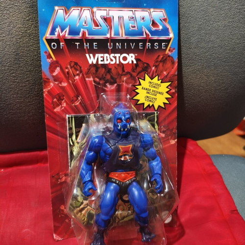Masters of the Universe Webstor Origins action figure new sealed