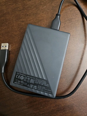 Western Digital My Passport 4TB used