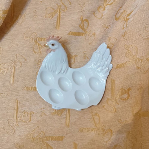 Decorative egg platter like new, Hutschenreuther