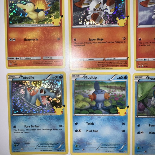 15-card Pokemon McDonald's 2021 set
