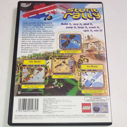 Lego Stunt Rally PC used, racing game
