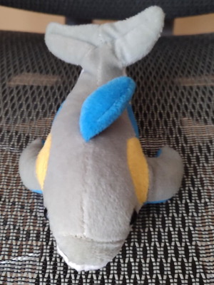 Plush dolphin used, length 16 cm