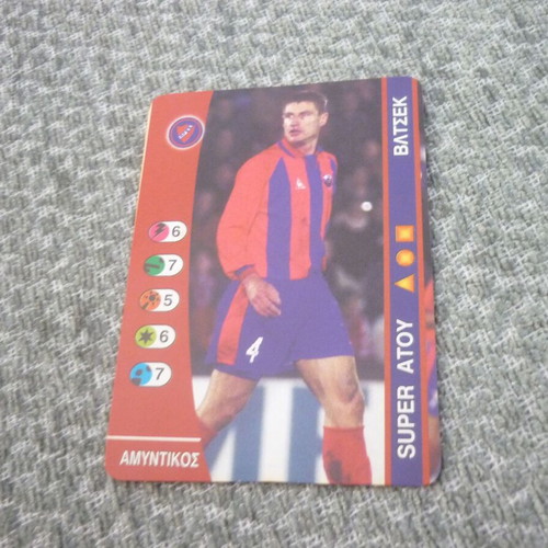 Vltsek Panionios card Super Atou Pegasos Football 2003 like new