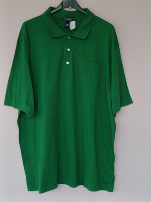 SADDLEBRED green men's polo shirt XL-XXL plus size