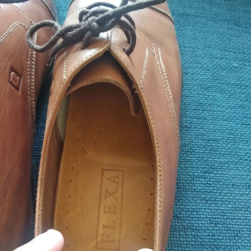 Men's brown dress shoes size 43-44
