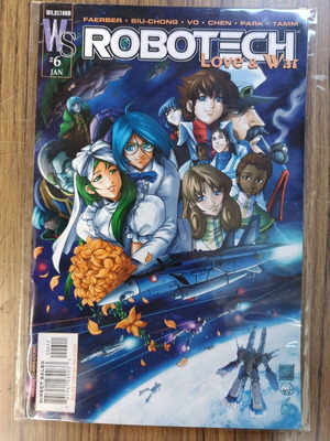 Robotech Love and War comic used