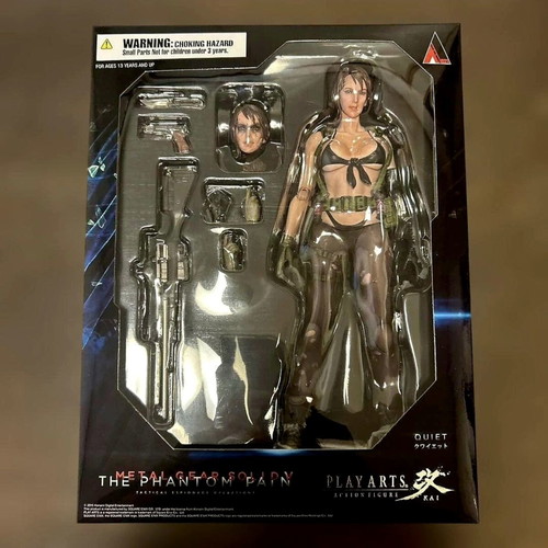 Play Arts Kai Metal Gear Solid Phantom Pain Quiet figure new, sealed