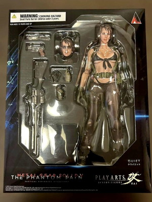 Play Arts Kai Metal Gear Solid Phantom Pain Quiet figure new, sealed