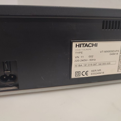 Hitachi VT-MX805EVPS video player μεταχειρισμένο, χωρίς τηλεκοντρόλ