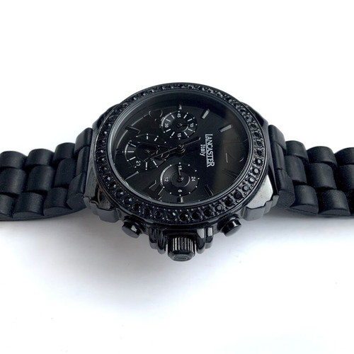 Lancaster Pillo Fantasy Chronograph Watch with Swarovski Elements used, for repair