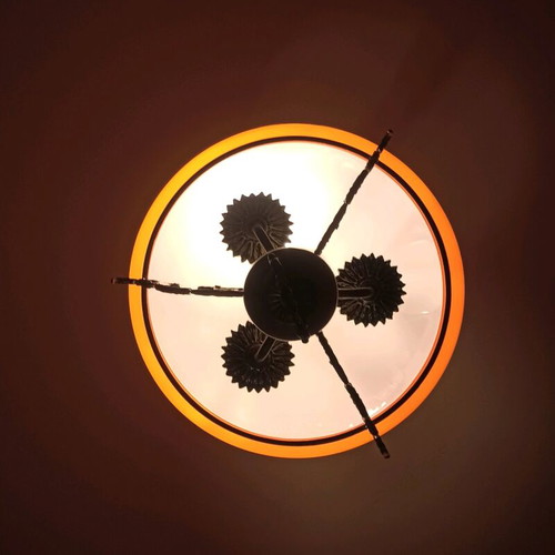 Vintage mid-century modern ceiling light used 1960