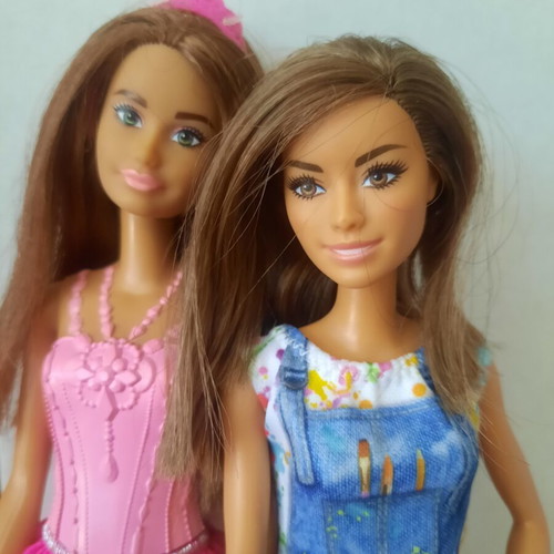 Mattel Barbie dolls Raquelle & Skipper lot of 2 (2017-2018)