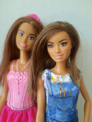 Mattel Barbie dolls Raquelle & Skipper lot of 2 (2017-2018)