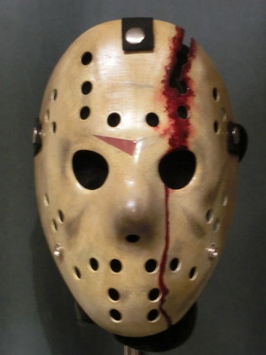Jason Friday the 13th Mask new, hand-painted and engraved