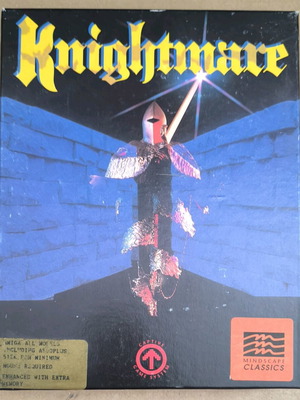 Knightmare (Mindscape / Captive) Amiga like new, complete in box