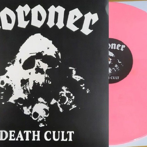Coroner Death Cult vinyl LP pink, new