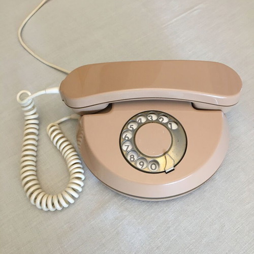 Telcer telephone used, 1980s vintage