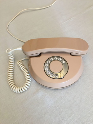 Telcer telephone used, 1980s vintage
