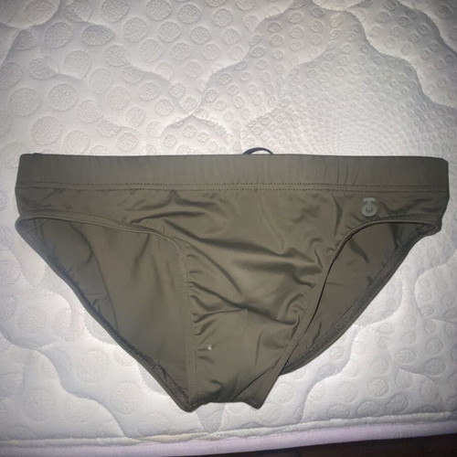 Abysse swim briefs like new, size S, green