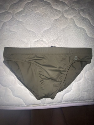 Abysse swim briefs like new, size S, green