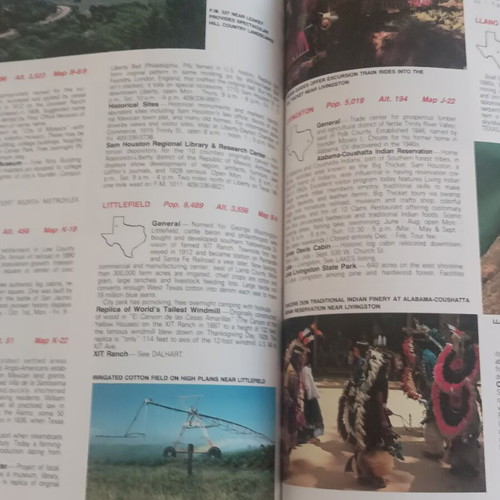 Travel Guide Book for Texas, USA, Greek language