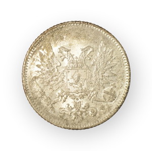 RUSSIAN FINLAND 25 PENNIA 1917 S ΡΩΣΙΚΗ ΦΙΝΛΑΝΔΙΑ ΑΣΗΜΕΝΙΟ ΝΟΜΙΣΜΑ