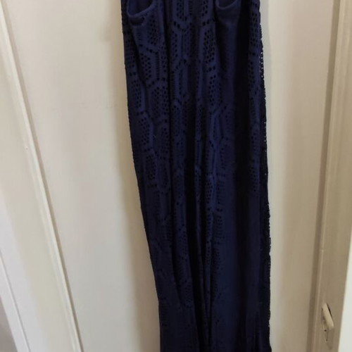 Blue dress like new with mako lining, size XL