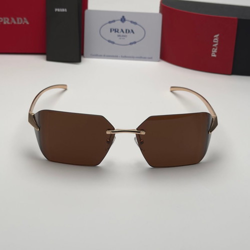 Prada Rimless Edition sunglasses new, black and brown