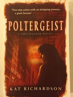 Poltergeist book by Kat Richardson like new, English