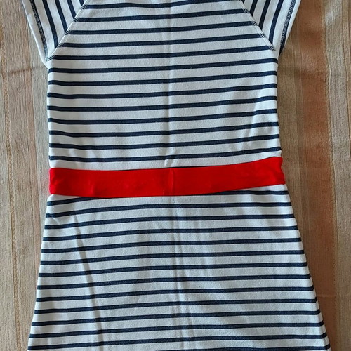Girls' dress used, with pockets and waist drawstring