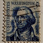  George Washington - Γραμματόσημο ΗΠΑ (1966)