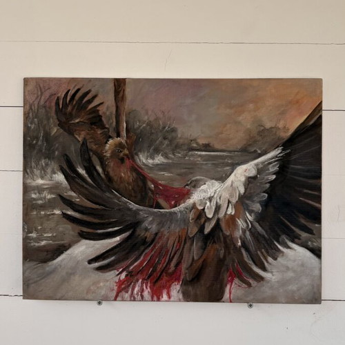 The Four Horsemen Set 304 Original Oil Paintings by Olivia Made-to-Order